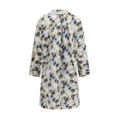 Multicolor Polyester Coat