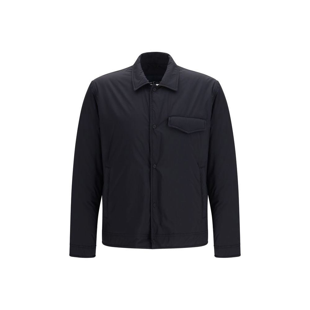 Black Nylon Shell Jacket