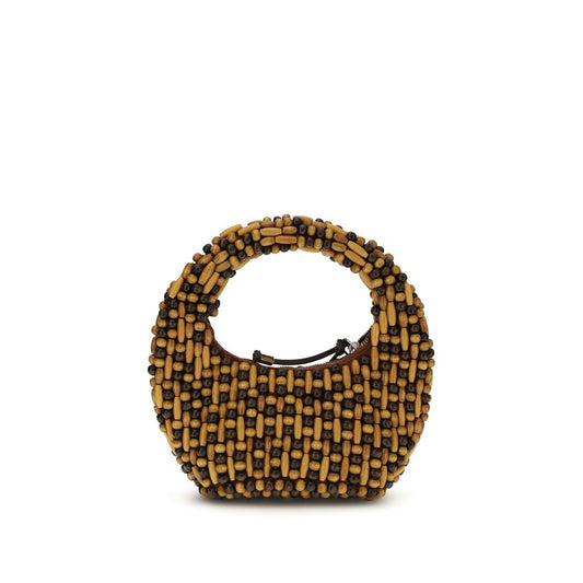 Brown Other Fibres Handbag