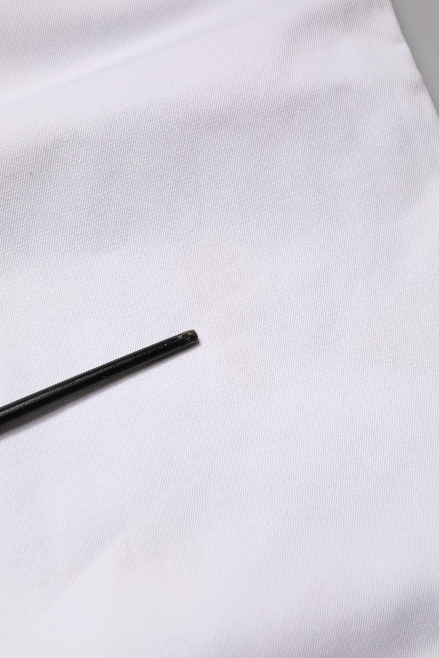 White Cotton Stretch Straight Casual Men Denim Trouser Jeans