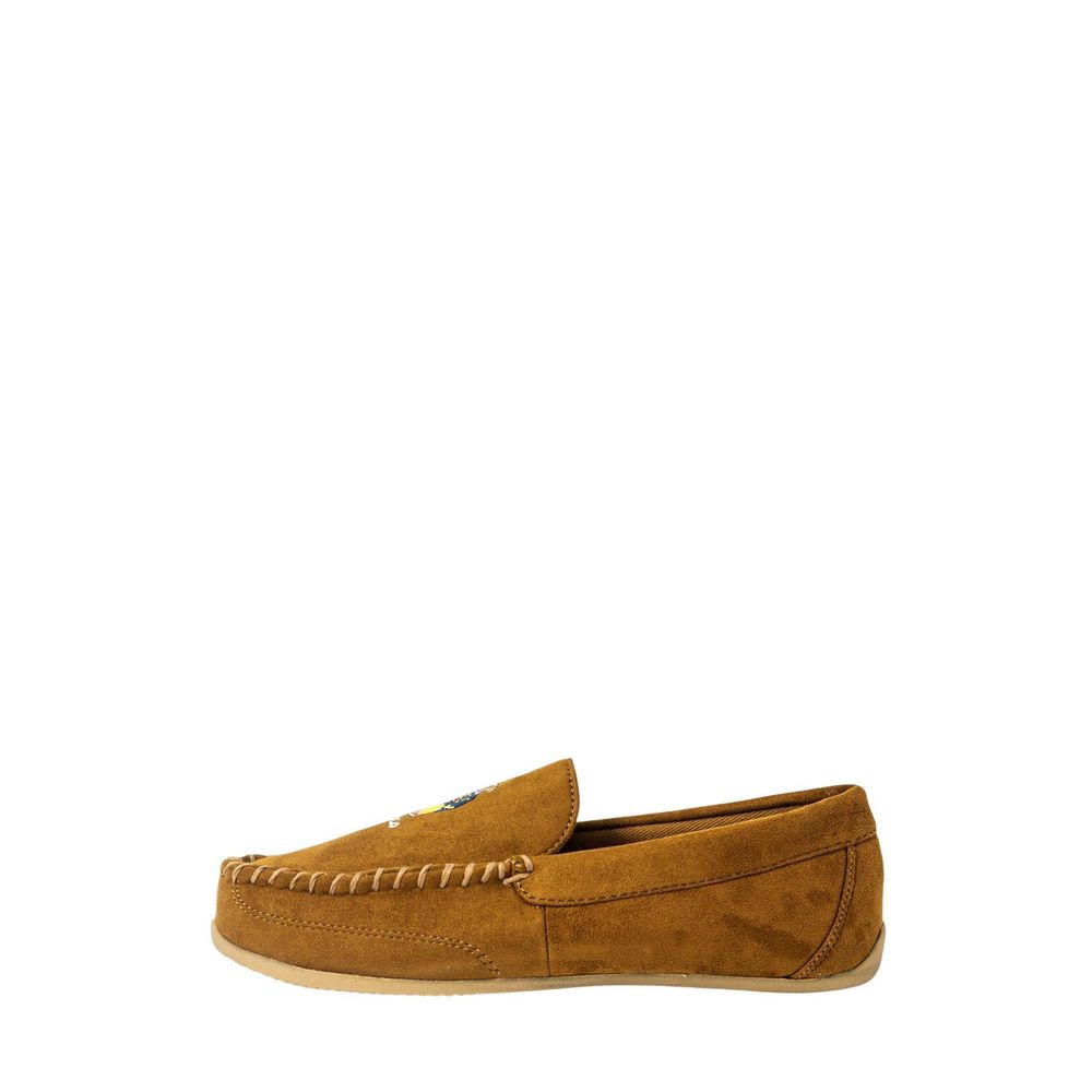 Beige Faux Fur Slippers