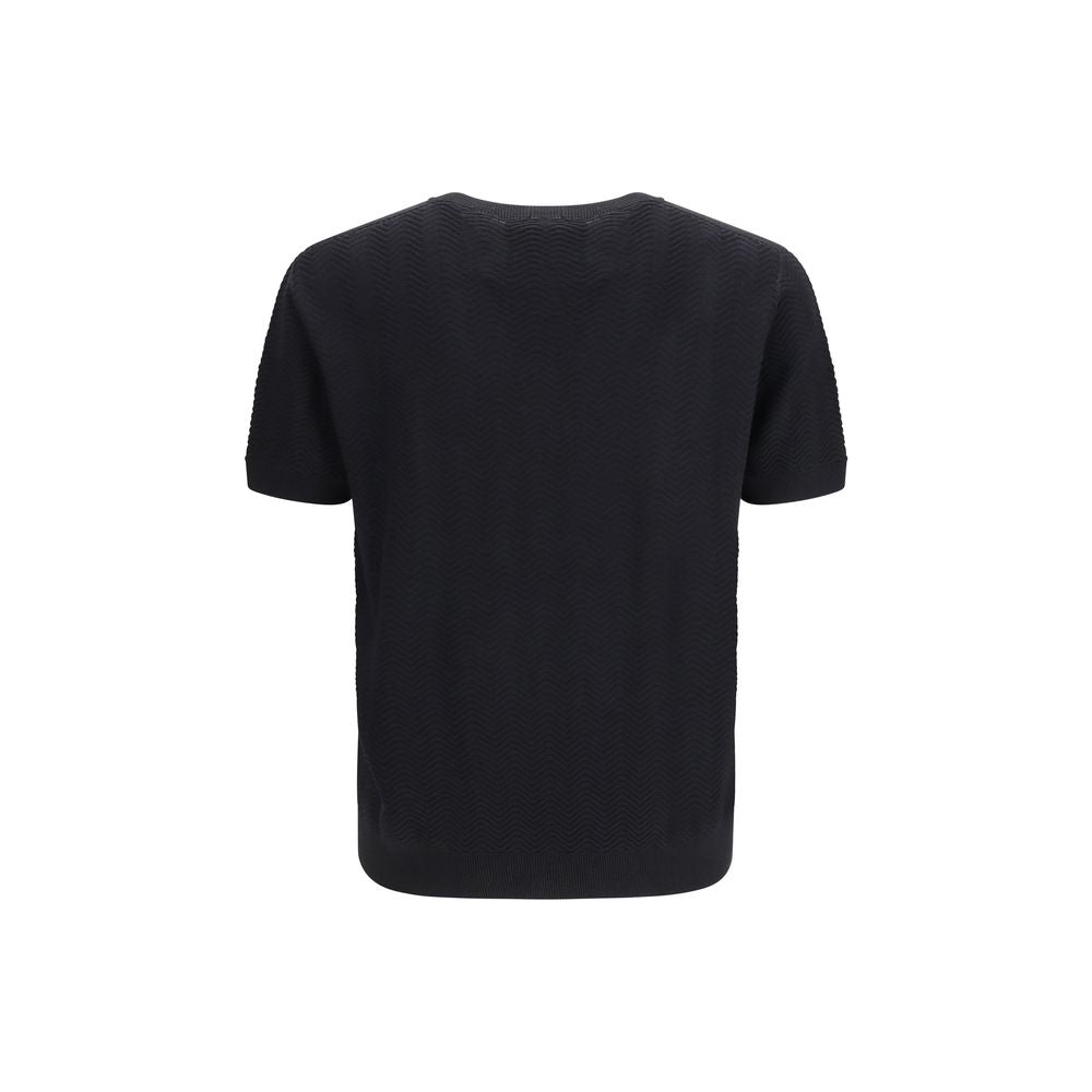 Black Silk Sweater