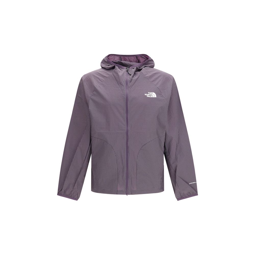 Purple Polyester Shell Jacket