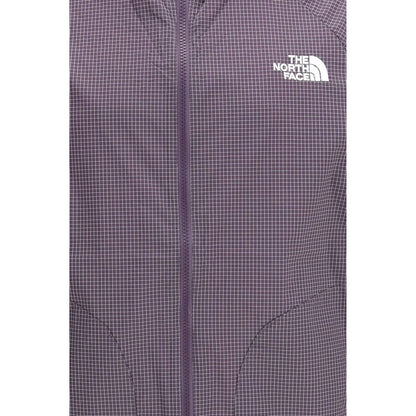 Purple Polyester Shell Jacket