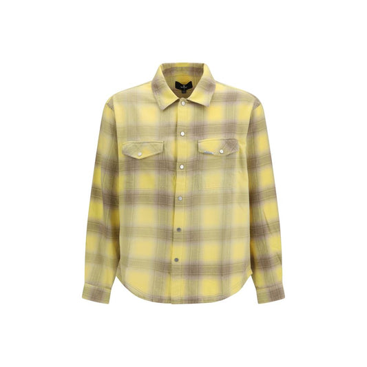 Bicolor Cotton Pattern Shirt