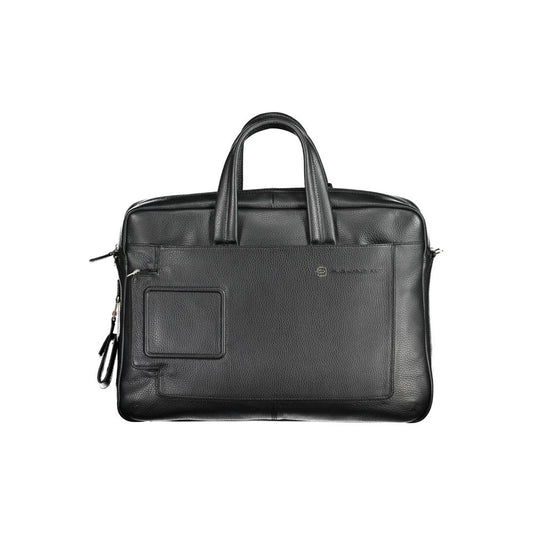 Nero Leather Men Briefcase