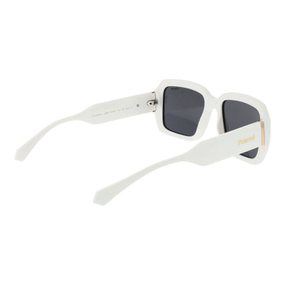 White Plastic Sunglasses