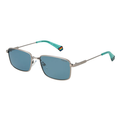 Gray Metal Sunglasses