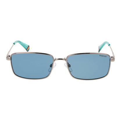 Gray Metal Sunglasses