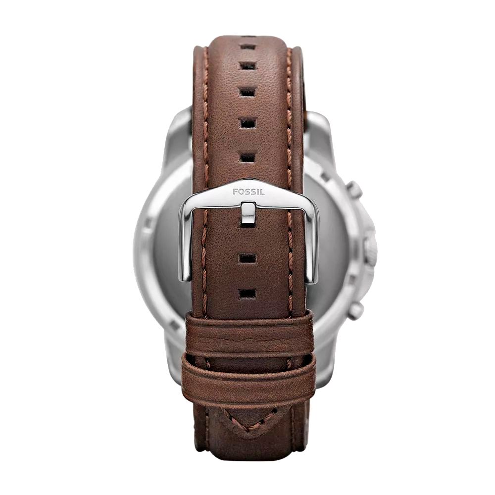 Brown Leather Dress Watch