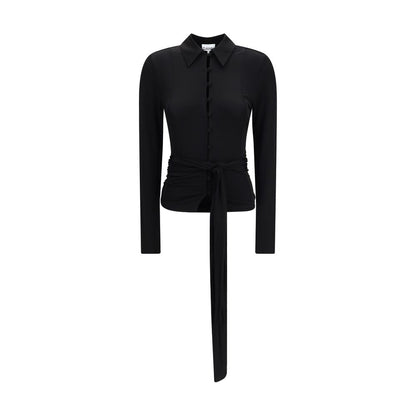 Black Recycled Polyester Shirt