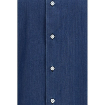 Blue Cotton Shirt