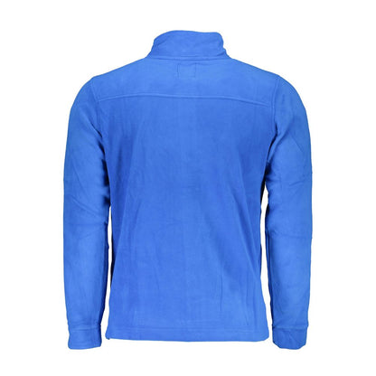 Blue Polyester Men's Sweatshirt