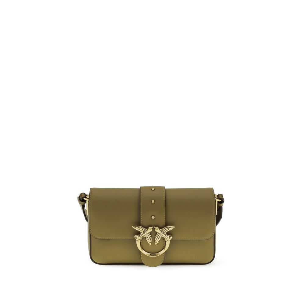 Bicolor Calf Leather Bos Taurus Shoulder Bag