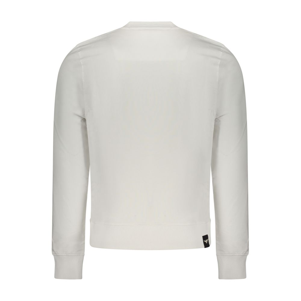 Bianco Cotton Men Sweatshirt