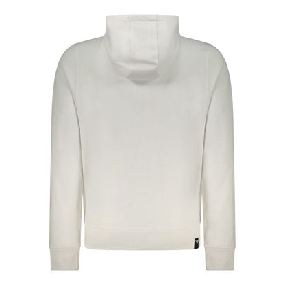 White Cotton Men's Sweatshirt