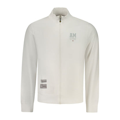 White Cotton Men's Sweatshirt