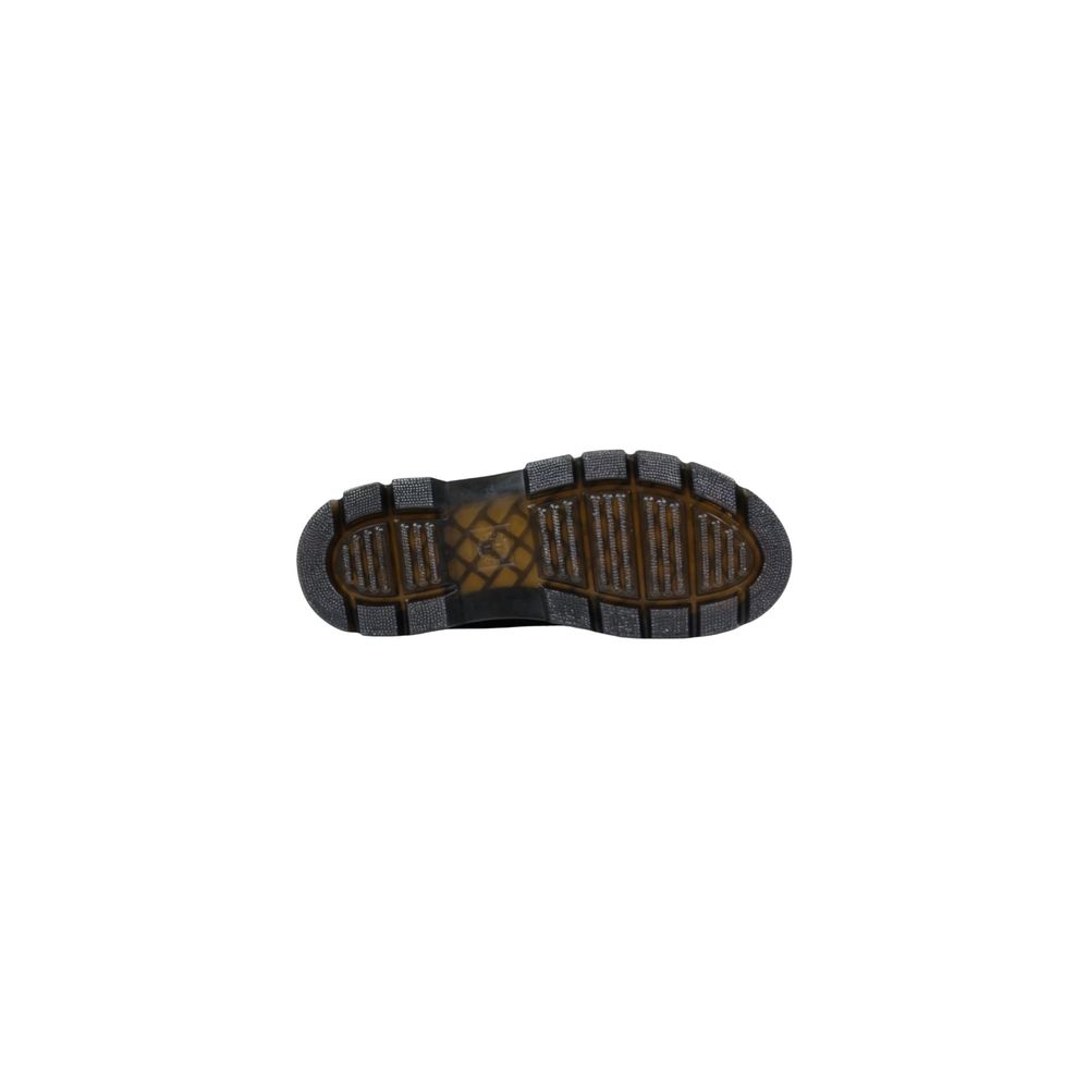 Black Leather Athletic Sneakers