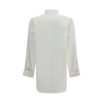 White Cotton Dress Shirt