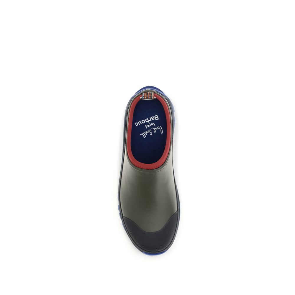 Multicolor Rubber Clogs