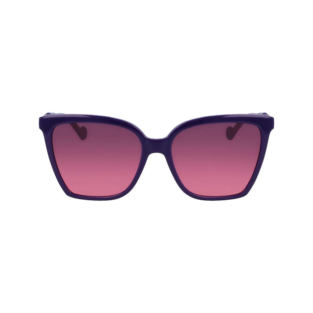Purple Injected Sunglasses