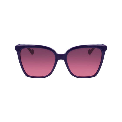 Purple Injected Sunglasses