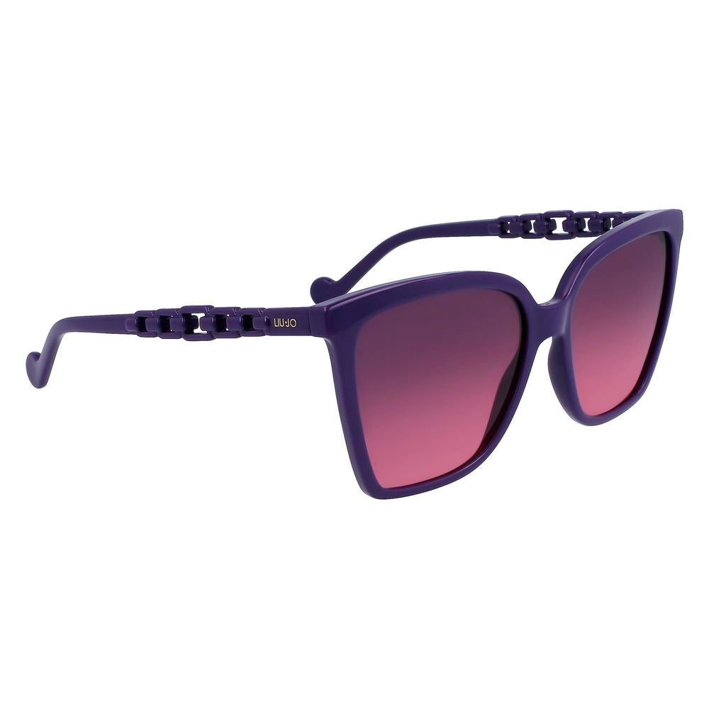 Purple Injected Sunglasses
