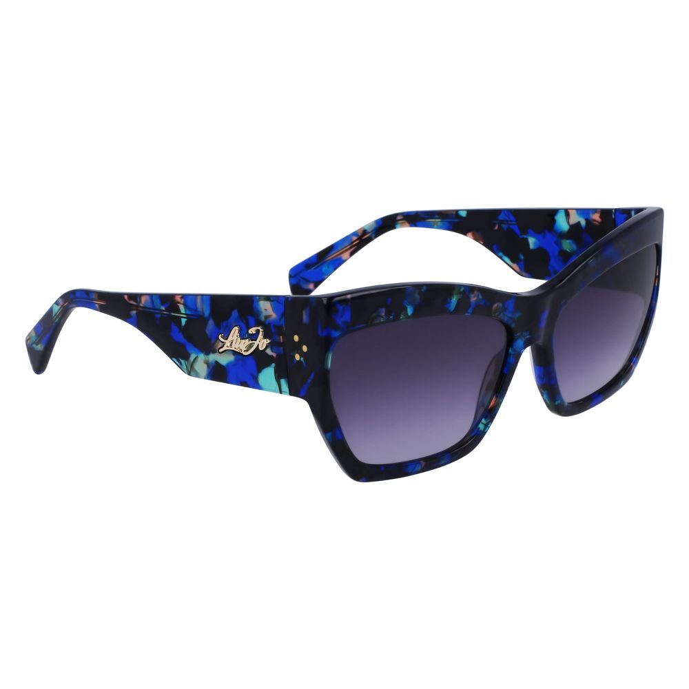 Blue Acetate Sunglasses