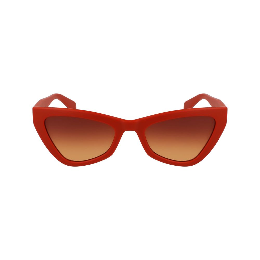 Brown Injected Sunglasses