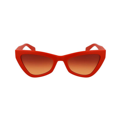 Brown Injected Sunglasses