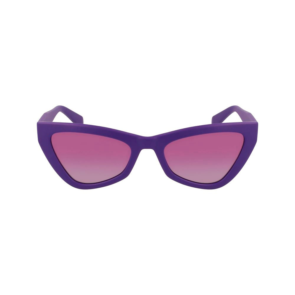 Purple Injected Sunglasses