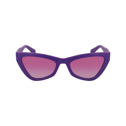Purple Injected Sunglasses