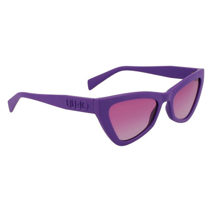 Purple Injected Sunglasses