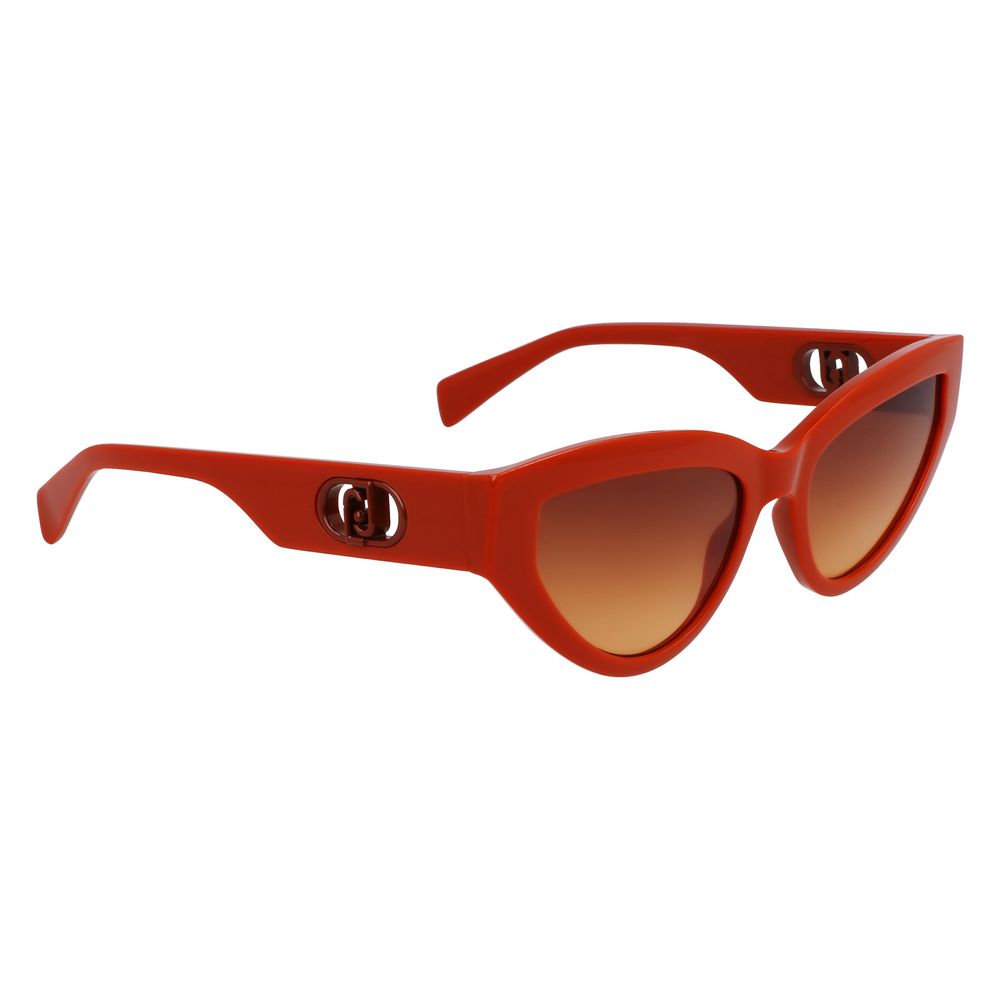 Brown Injected Sunglasses