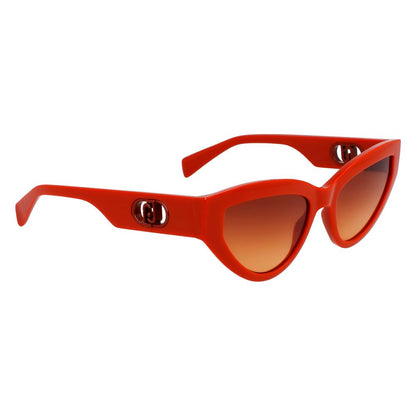 Brown Injected Sunglasses