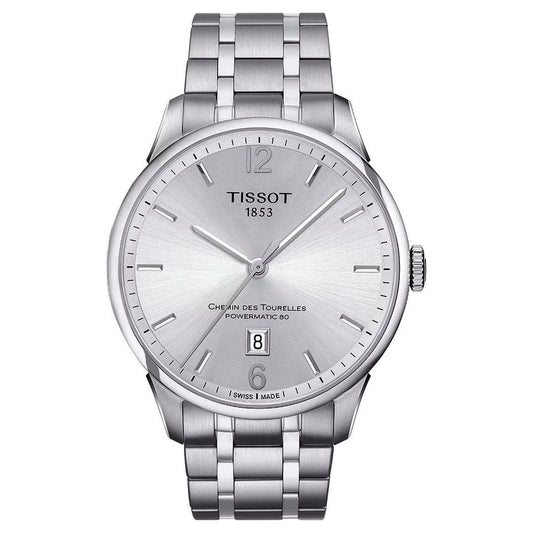 Gray Stainless Steel Dress Watch