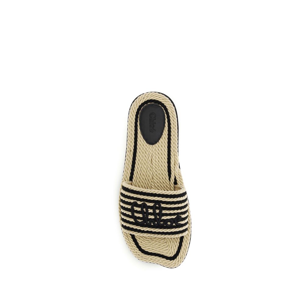 Multicolor Lamb Ovis Aries Aries Flat Sandals