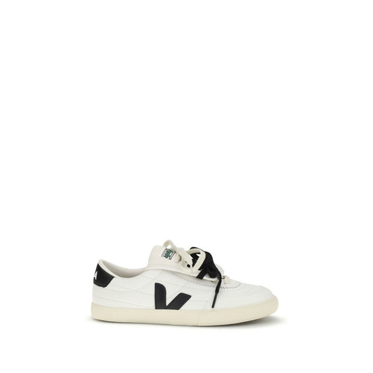 White Calf Leather Bos Taurus Athletic Sneakers