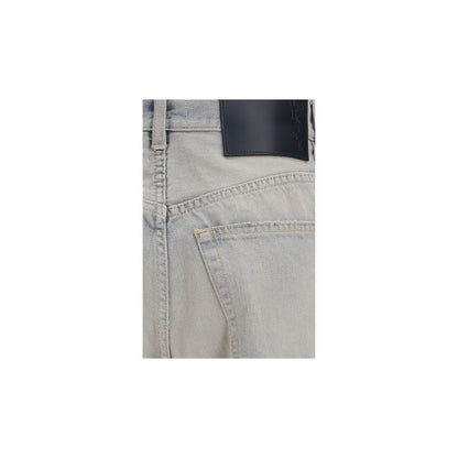 Blue Cotton Relaxed Fit Jeans