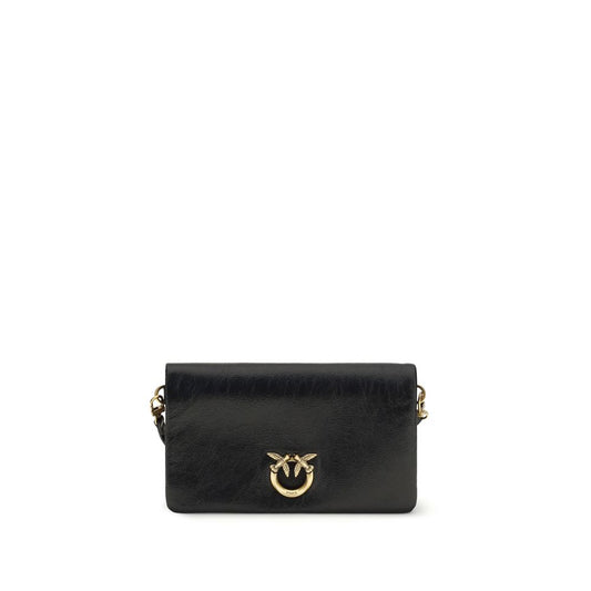 Black Calf Leather Bos Taurus Shoulder Bag