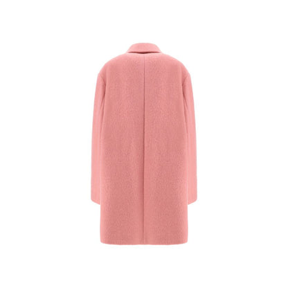 Multicolor Mohair Coat