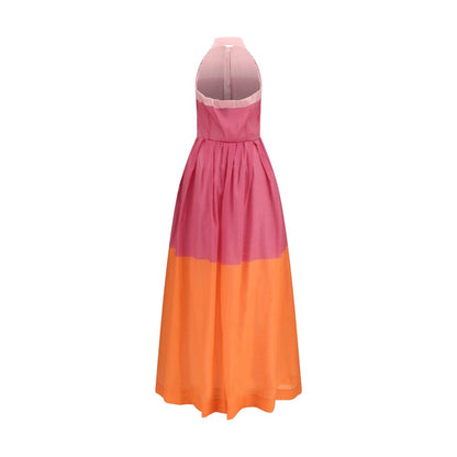 Multicolor Cotton Casual Dress