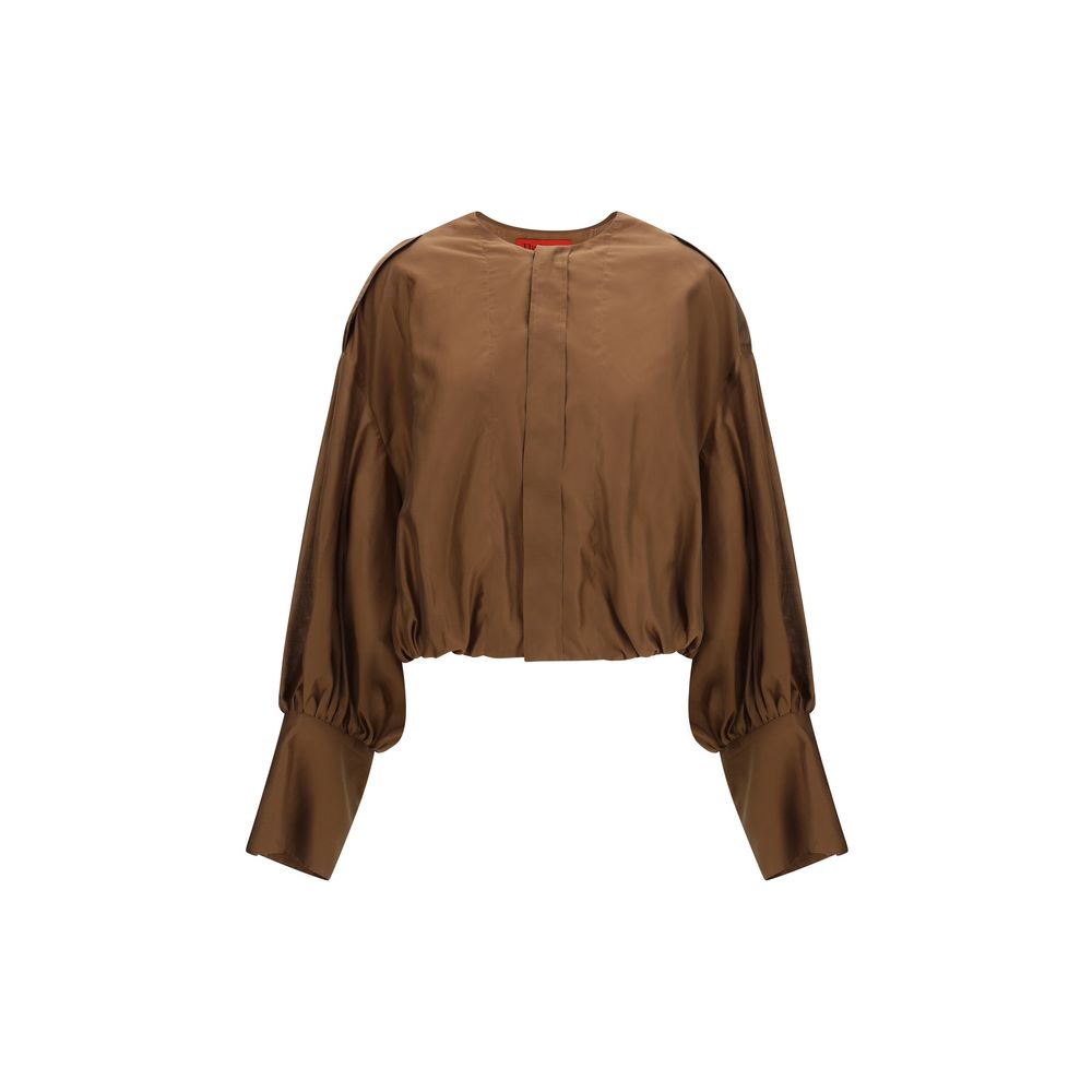 Brown Lycra Shirt