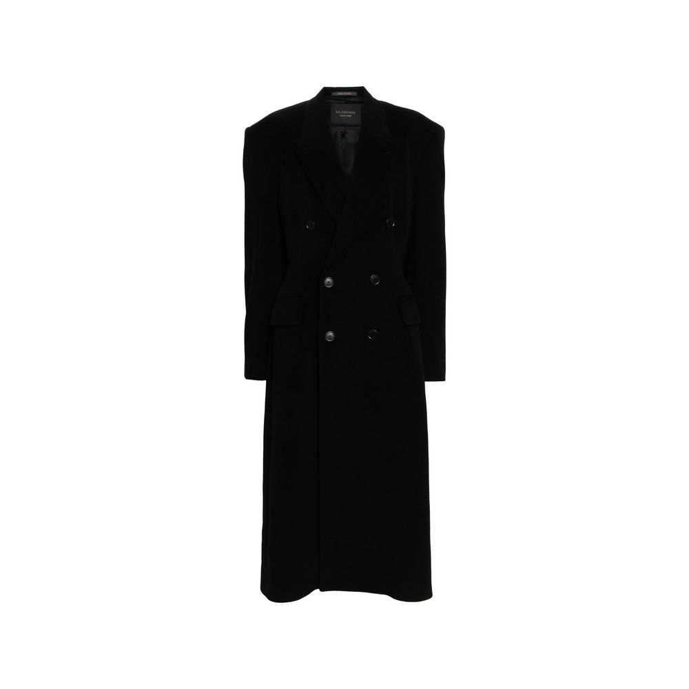Black Cashmere Coat