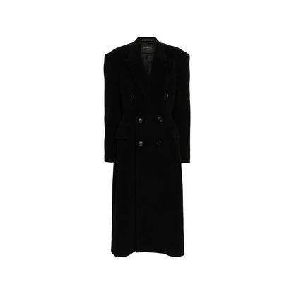 Black Cashmere Coat