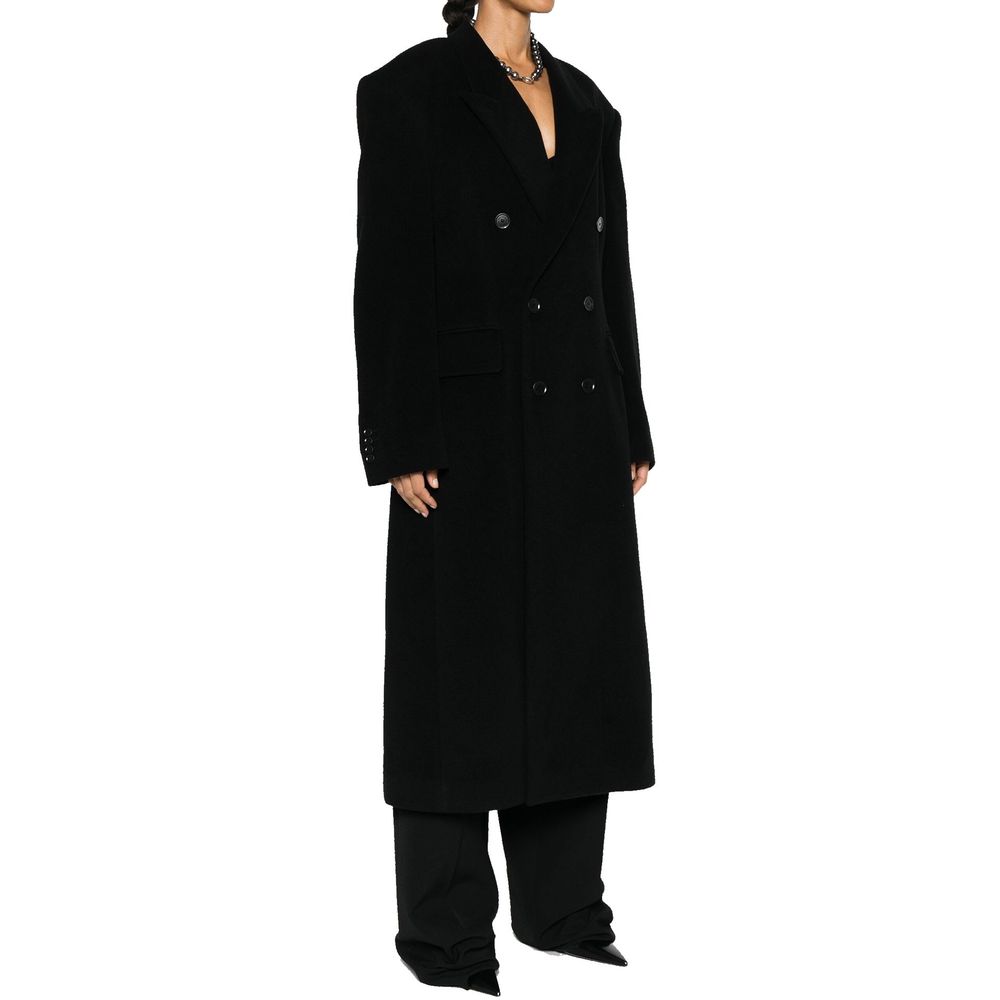 Black Cashmere Coat