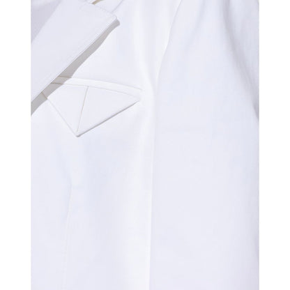 White Cotton Blazer