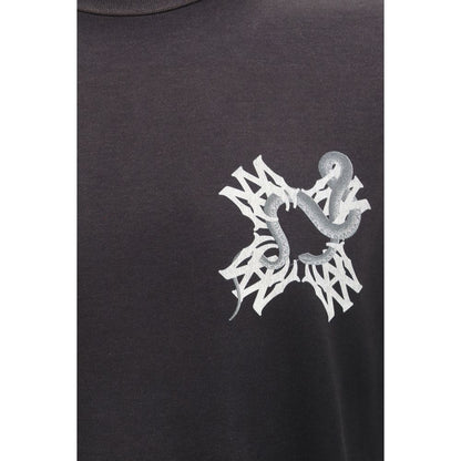 Black Cotton T-Shirt
