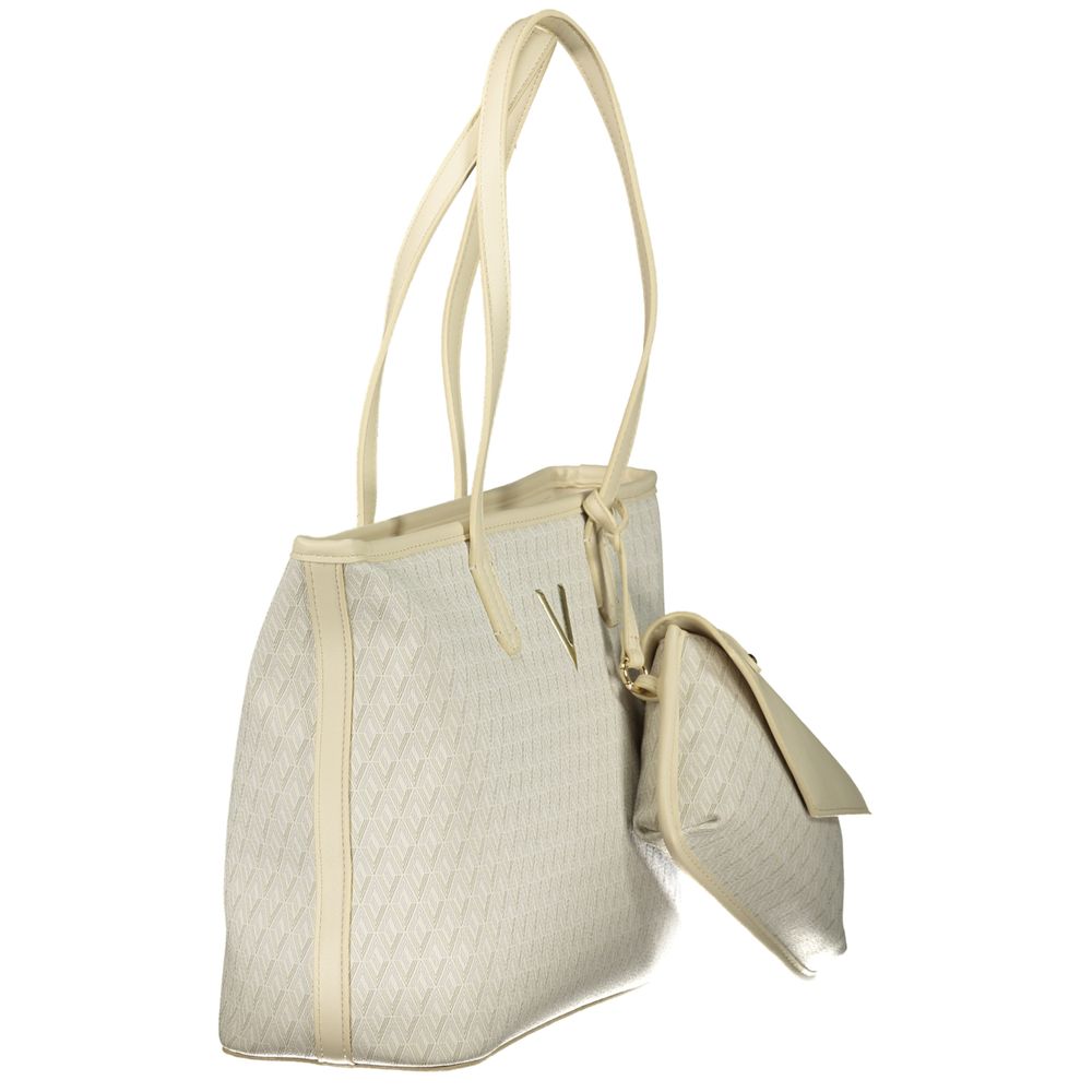 Beige Poliuretano Women's Bag