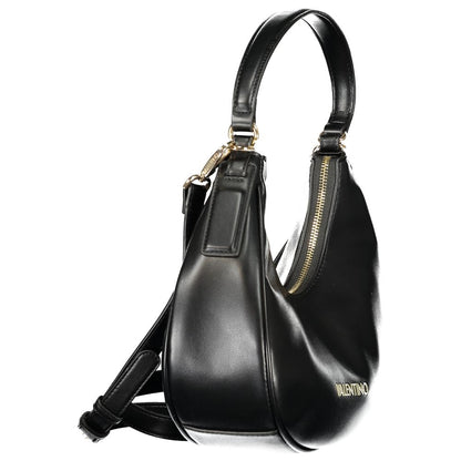 Black Polyurethane Women's Bag